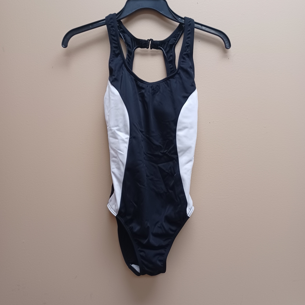 Venus One Piece Black and White Swimsuit - 8